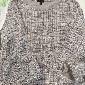 Talbots Monochrome Knit Top